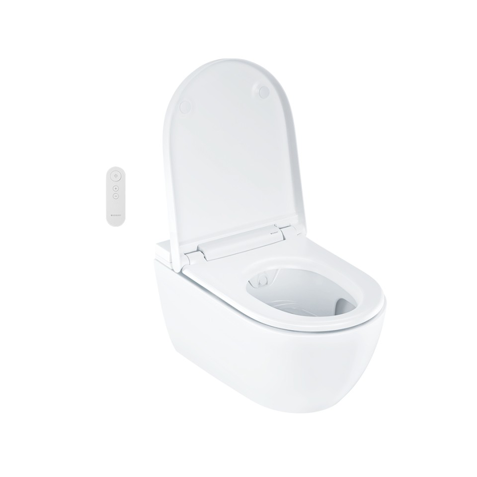 Geberit AquaClean Alba nyitott WC fedéllel